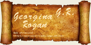 Georgina Rogan vizit kartica